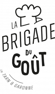 logo officiel de l'association des Chefs Restaurateurs du 82 nommée La Brigade du Goût